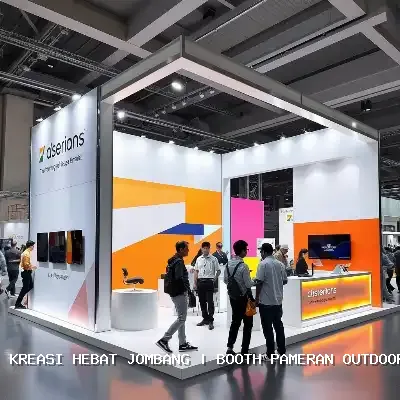 Portfolio Booth Pameran Outdoor Jombang – Kreasi Hebat Jombang