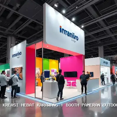 booth pameran outdoor Karawang