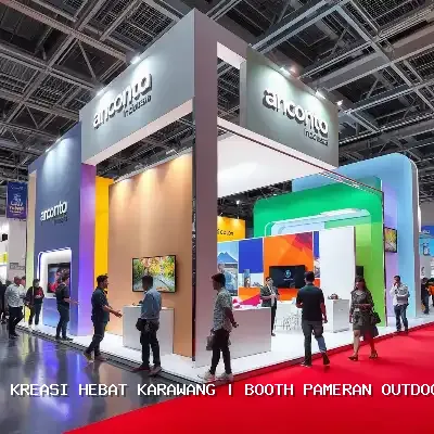 Booth Pameran Outdoor Karawang – Solusi Desain Custom Terpercaya