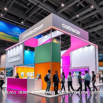 Booth Pameran Outdoor Karawang – Solusi Desain Custom Terpercaya