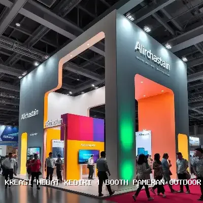 Booth Pameran Outdoor Kediri – Kreasi Hebat