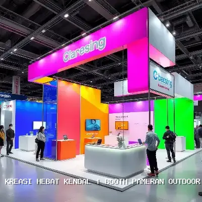 booth pameran outdoor Kendal