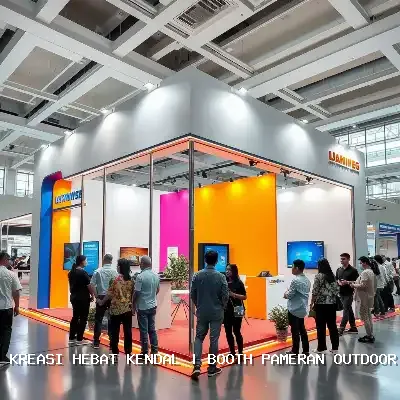 Booth Pameran Outdoor Kendal