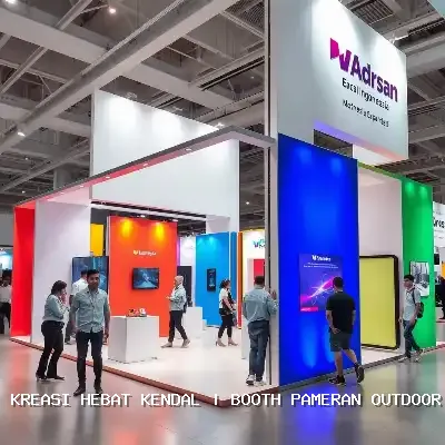 Booth Pameran Outdoor Kendal
