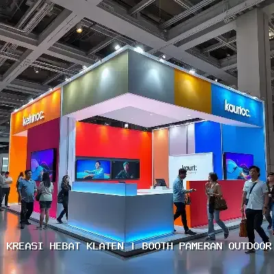 Booth Pameran Outdoor Klaten