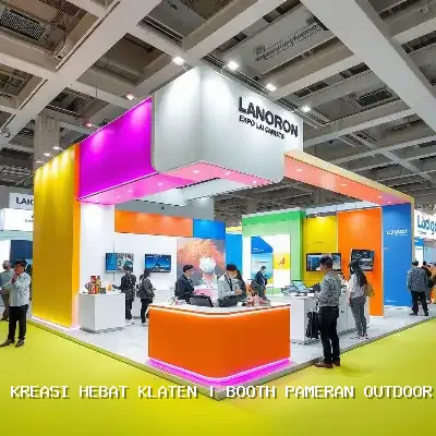 Booth Pameran Outdoor Klaten