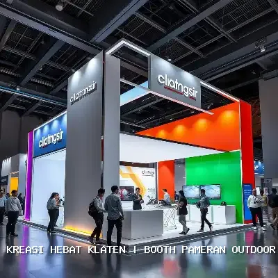 Booth Pameran Outdoor Klaten