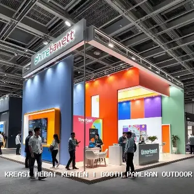 Booth Pameran Outdoor Klaten