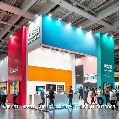 Booth Pameran Outdoor Kudus: Konstruksi Berkualitas untuk Kesuksesan Pameran Anda