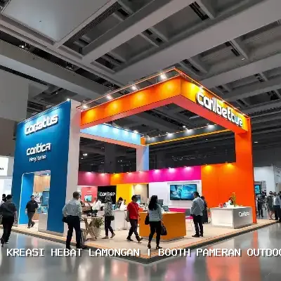 Booth Pameran Outdoor Lamongan