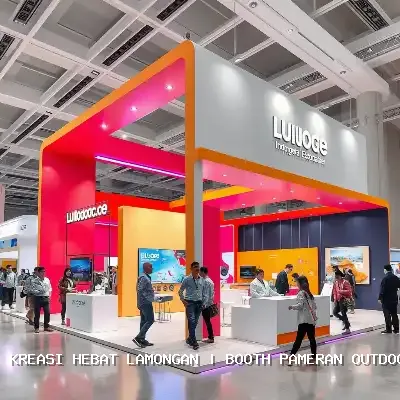 Booth Pameran Outdoor Lamongan