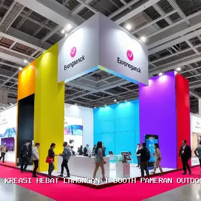 Booth Pameran Outdoor Lamongan