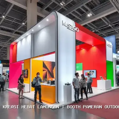 Booth Pameran Outdoor Lamongan