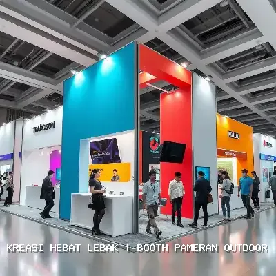 booth pameran outdoor Lebak