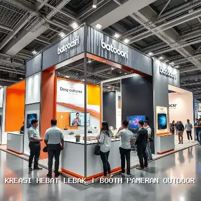 Booth Pameran Outdoor Lebak