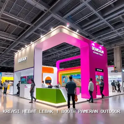 Booth Pameran Outdoor Lebak