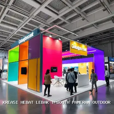 Booth Pameran Outdoor Lebak