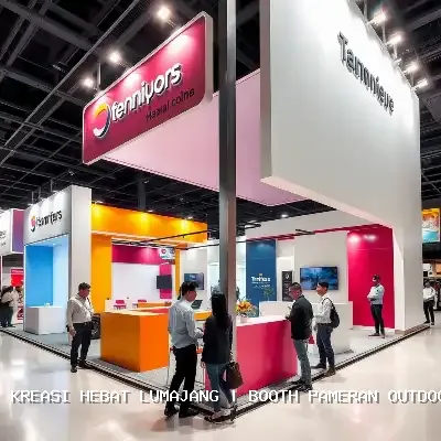 Booth Pameran Outdoor Lumajang