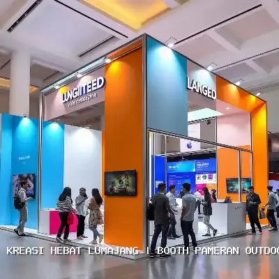 Booth Pameran Outdoor Lumajang