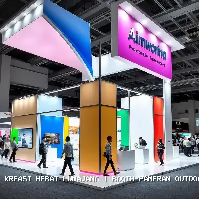 Booth Pameran Outdoor Lumajang