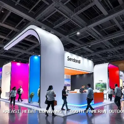 Booth Pameran Outdoor Lumajang