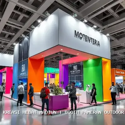Booth Pameran Outdoor Madiun