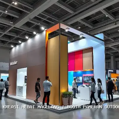 booth pameran outdoor Magelang