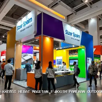 booth pameran outdoor Magetan