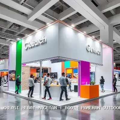 Booth Pameran Outdoor Magetan