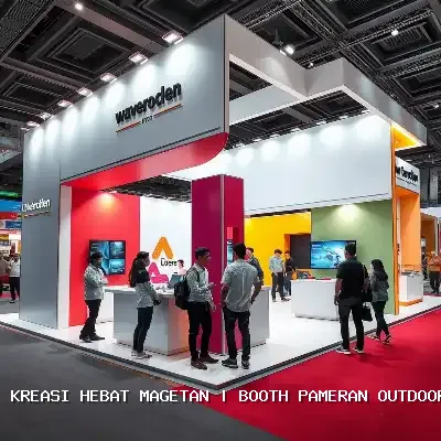 Booth Pameran Outdoor Magetan