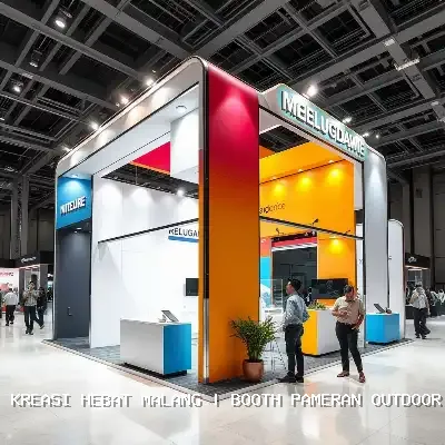 Booth Pameran Outdoor Malang