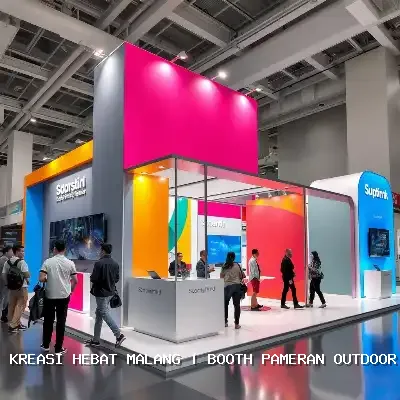 Booth Pameran Outdoor Malang
