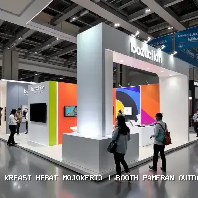 booth pameran outdoor Mojokerto