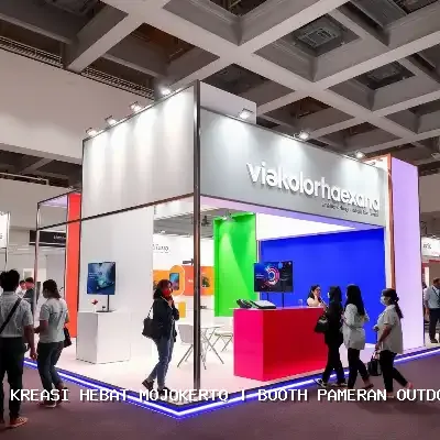Booth Pameran Outdoor Mojokerto – Kreasi Hebat