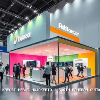 Booth Pameran Outdoor Mojokerto – Kreasi Hebat