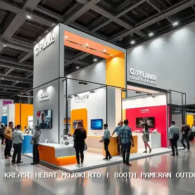 Booth Pameran Outdoor Mojokerto – Kreasi Hebat