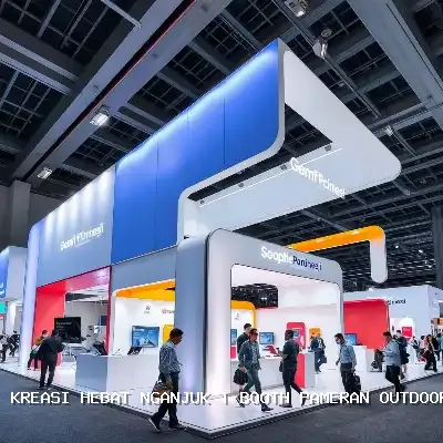 Booth Pameran Outdoor Nganjuk – Kreasi Hebat