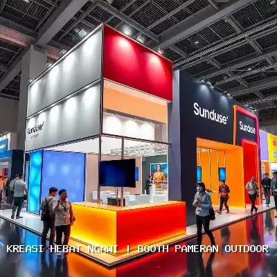 Booth Pameran Outdoor Ngawi – Kreasi Hebat