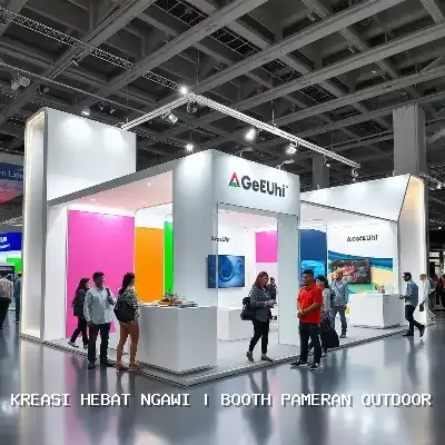 Booth Pameran Outdoor Ngawi – Kreasi Hebat