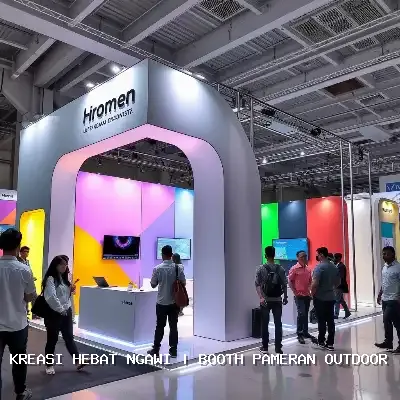 Booth Pameran Outdoor Ngawi – Kreasi Hebat