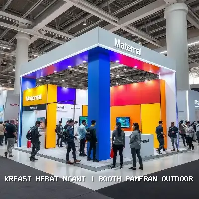 Booth Pameran Outdoor Ngawi – Kreasi Hebat