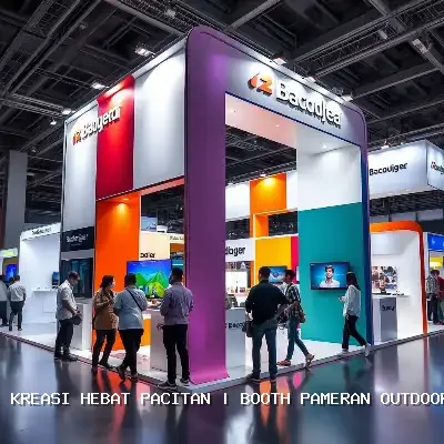booth pameran outdoor Pacitan