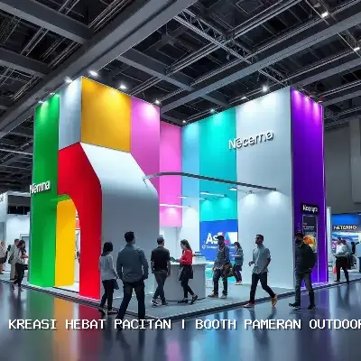Booth Pameran Outdoor Pacitan – Kreasi Hebat