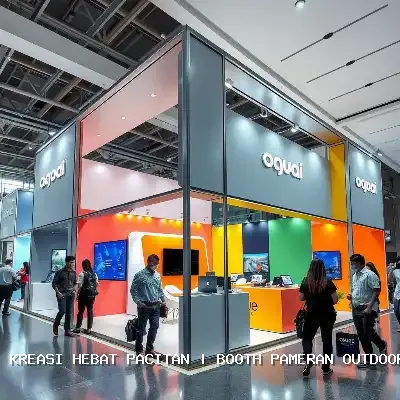 Booth Pameran Outdoor Pacitan – Kreasi Hebat