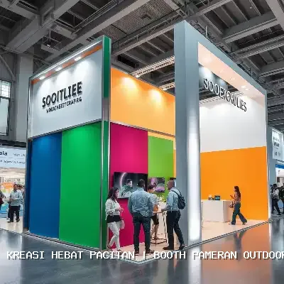 Booth Pameran Outdoor Pacitan – Kreasi Hebat