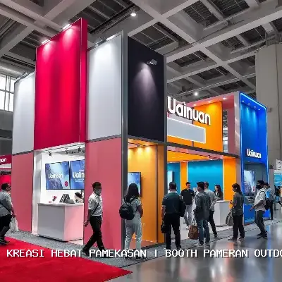 Booth Pameran Outdoor Pamekasan – Kreasi Hebat
