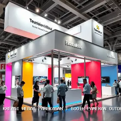 Booth Pameran Outdoor Pamekasan – Kreasi Hebat