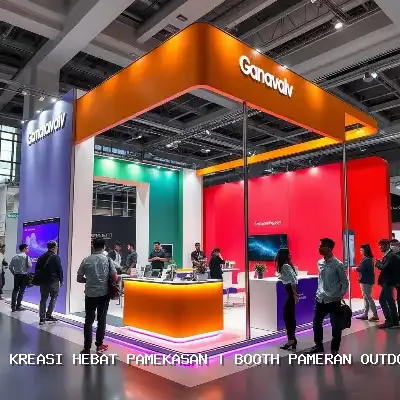 Booth Pameran Outdoor Pamekasan – Kreasi Hebat