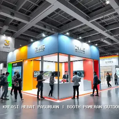 Booth Pameran Outdoor Pasuruan – Kreasi Hebat