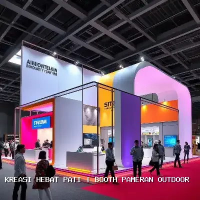 Booth Pameran Outdoor Pati – Kreasi Hebat Pati